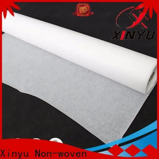 XINYU Non-woven non woven fusible interlining Suppliers for dress1 1