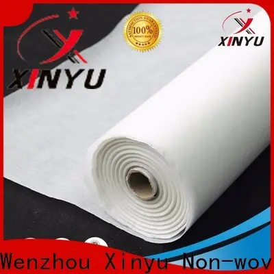 XINYU Non-woven Wholesale non woven fusible interfacing company for collars 1