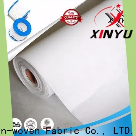 XINYU Non-woven polypropylene non woven filter fabric Suppliers for air filtration 1