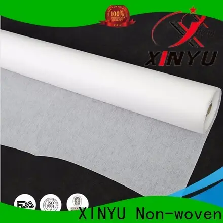 XINYU Non-woven Wholesale non woven fabric interlining factory for cuff interlining 1