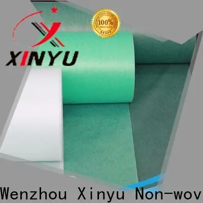 XINYU Non-woven polyester spunbond nonwoven fabric Suppliers for bed sheet 1