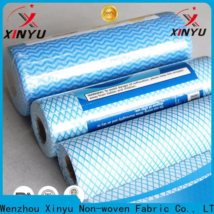 XINYU Non-woven non woven polyester Supply for household cleaning 1