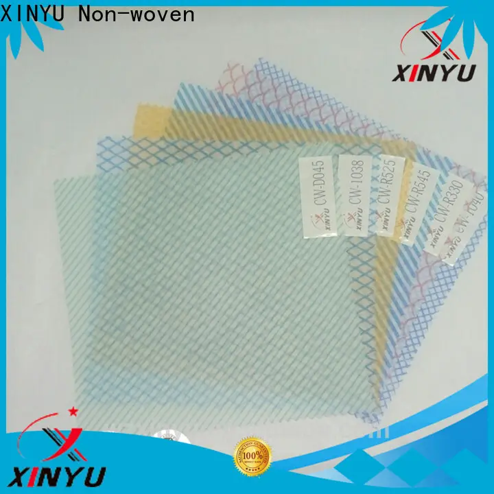 XINYU Non-woven non woven kitchen wipes factory for foods processing industry 1