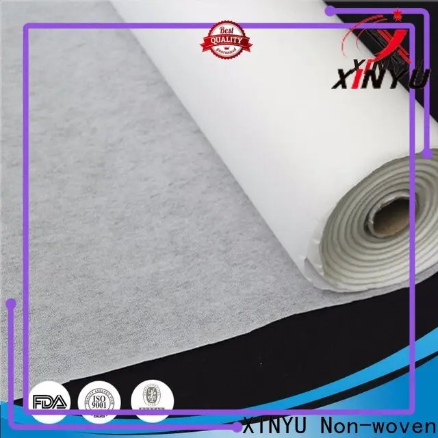 XINYU Non-woven High-quality nonwoven interlining factory for cuff interlining 1