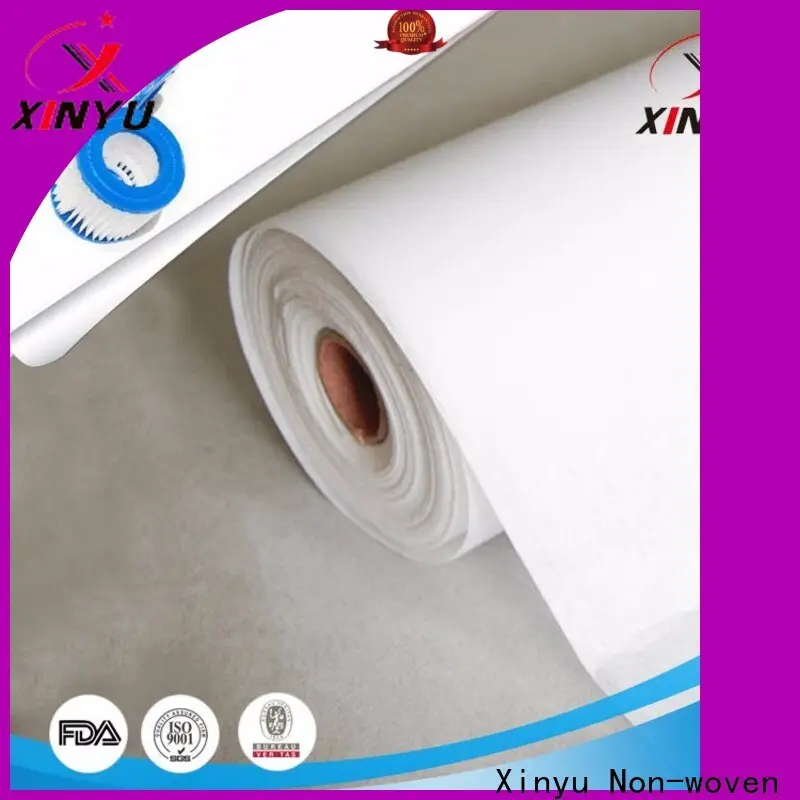 Top non woven fabric for filtration factory for particulate air filter 1