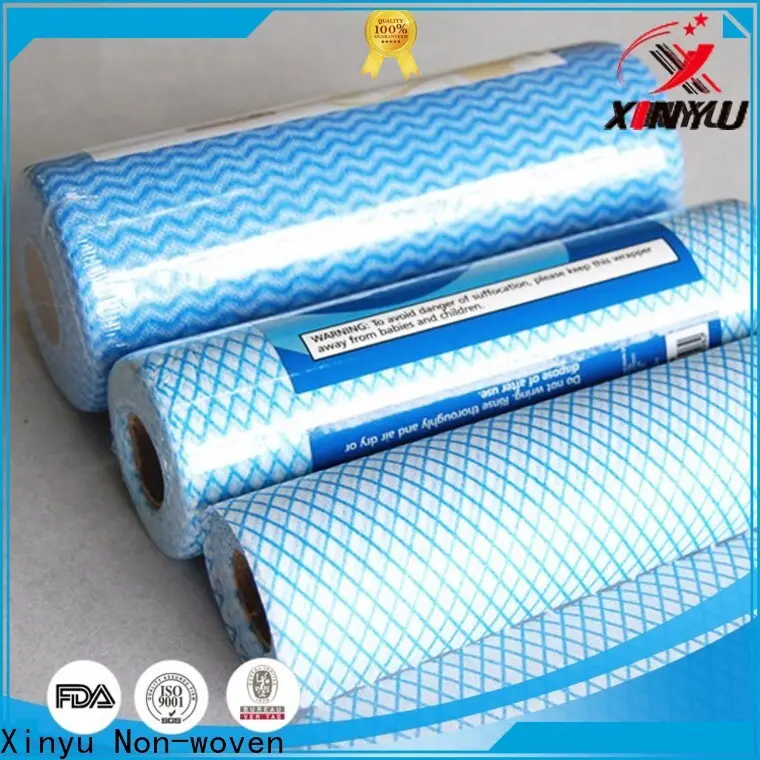XINYU Non-woven polyester nonwoven fabric company for household cleaning 1