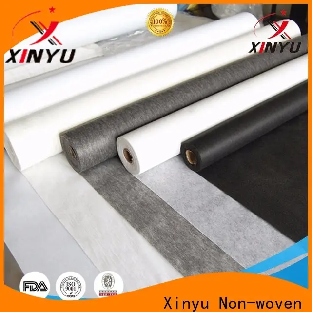 Latest fusible lining fabric for business for embroidery paper 1