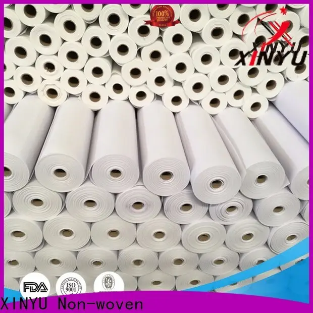 XINYU Non-woven Top fusible lining fabric Suppliers for collars 1