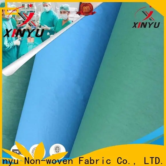 XINYU Non-woven Excellent sms non woven fabric Suppliers for protective gown 1