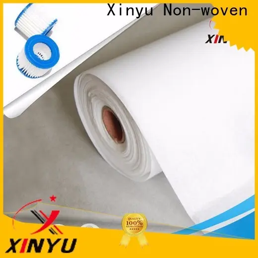 XINYU Non-woven Reliable  8 oz needle punch filter fabric company for particulate air filter 1