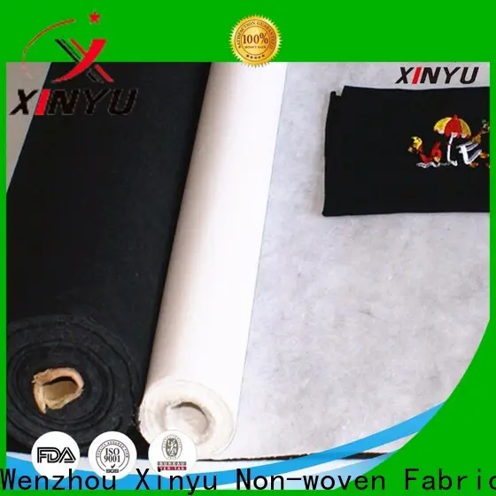XINYU Non-woven Reliable  embroidery backing paper for business for jacket 1