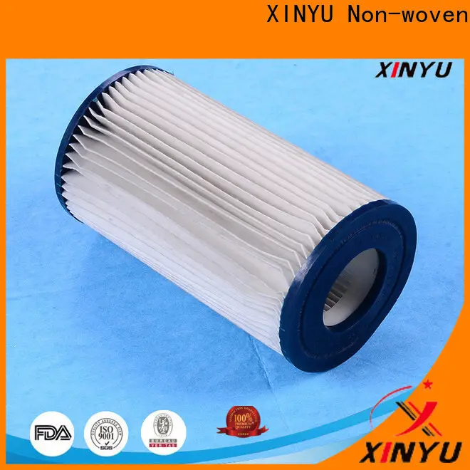 XINYU Non-woven Customized filter paper for water company for general liquid filtration 1