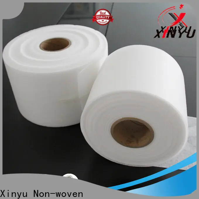 XINYU Non-woven hot air nonwoven fabric manufacturers for topsheet of diapers 1