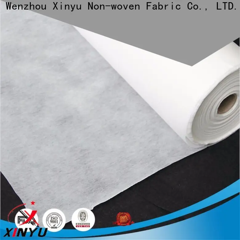 XINYU Non-woven High-quality embroidery backing paper suppliers Suppliers for jacket 1