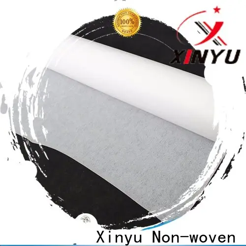 XINYU Non-woven Excellent non woven fusible interlining company for embroidery paper 1