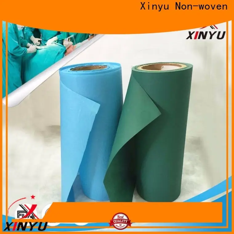 XINYU Non-woven non woven polypropylene fabric wholesale for business for protective gown 1