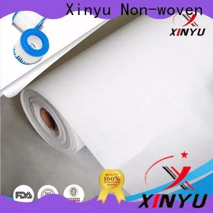 XINYU Non-woven Top non woven polyester fabric company for air filtration 1