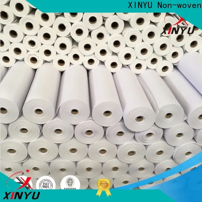 XINYU Non-woven fusible nonwoven interlining Suppliers for embroidery paper 1