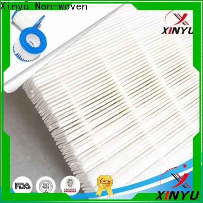 XINYU Non-woven High-quality non woven fabric air filter Suppliers for air filtration media 1
