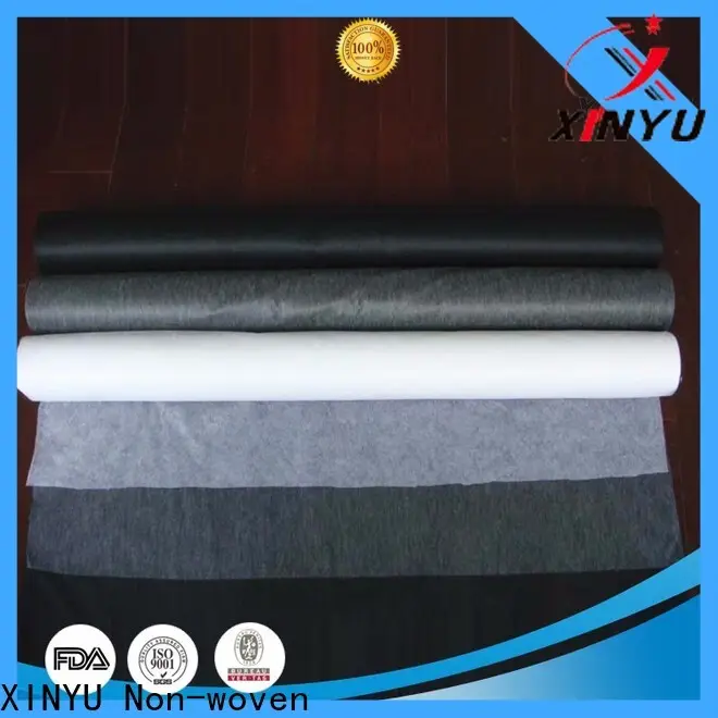 Reliable  fusible nonwoven interlining factory for cuff interlining 1