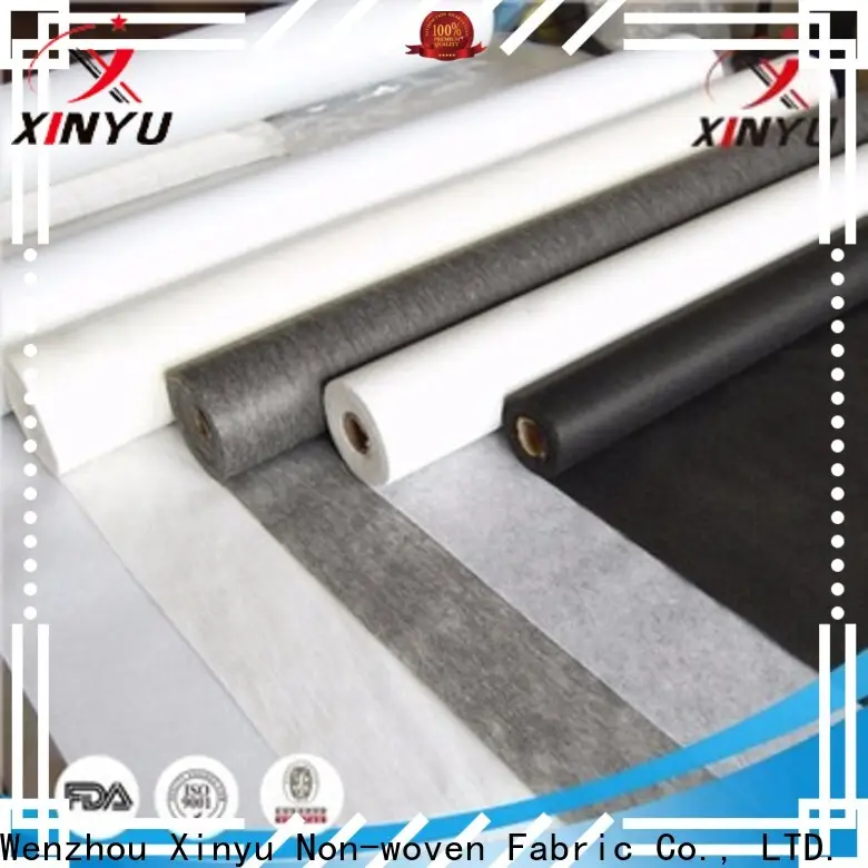 XINYU Non-woven fusible lining fabric Suppliers for dress 1