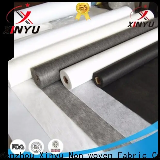 XINYU Non-woven interlining fabrics factory for dress 1