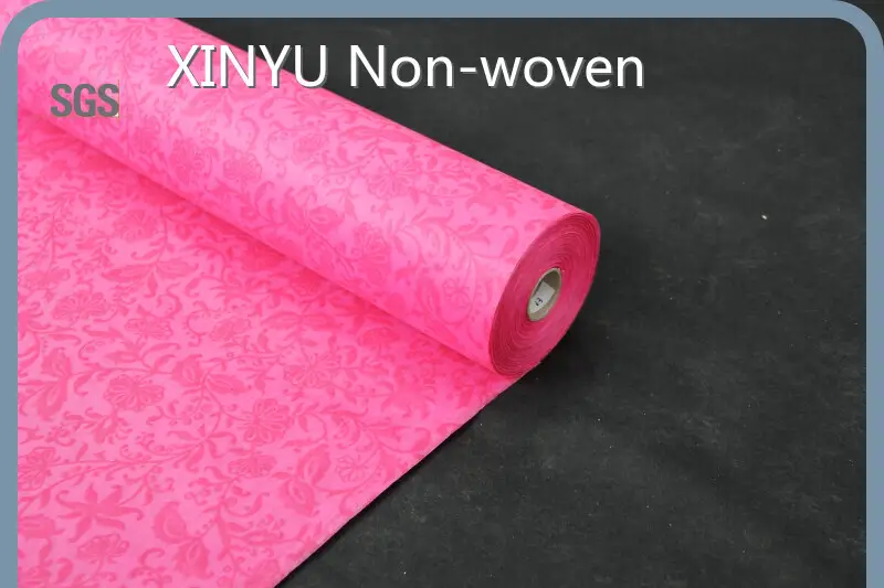 Flower Wrapping Paper Black Non Woven Fabric Customized Packaging (Min. Order: 1000 Kilograms) Make-to-Order Factory 1