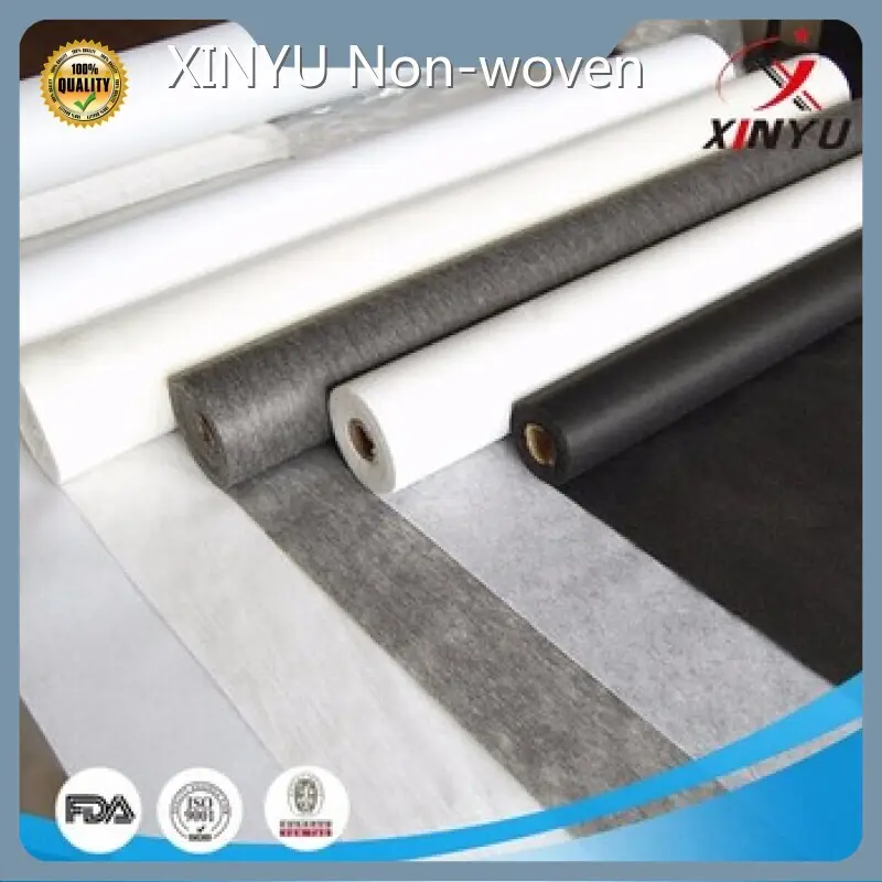 XINYU Non-woven Fusible Interlining Customized Packaging (Min. Order: 1000 Kilograms) Fusible Interlining Factory 1
