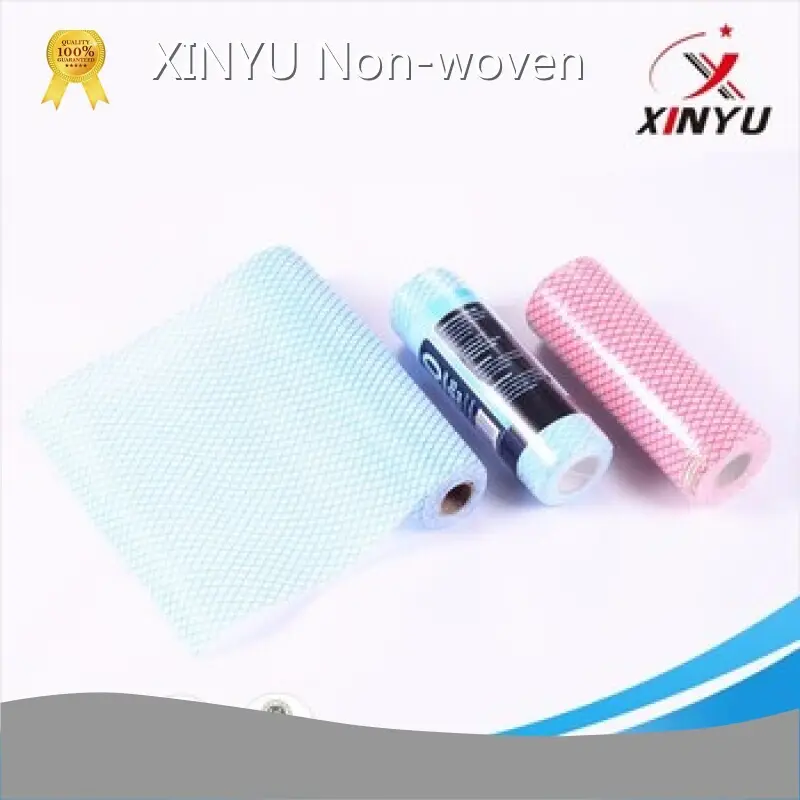 Non Woven Fabric Material Non Woven Cleaning Wipes Wholesale - XINYU Non-woven 1