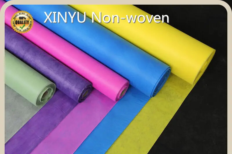 Interlining Fabrics Flower Wrapping Paper Wholesale - XINYU Non-woven 1