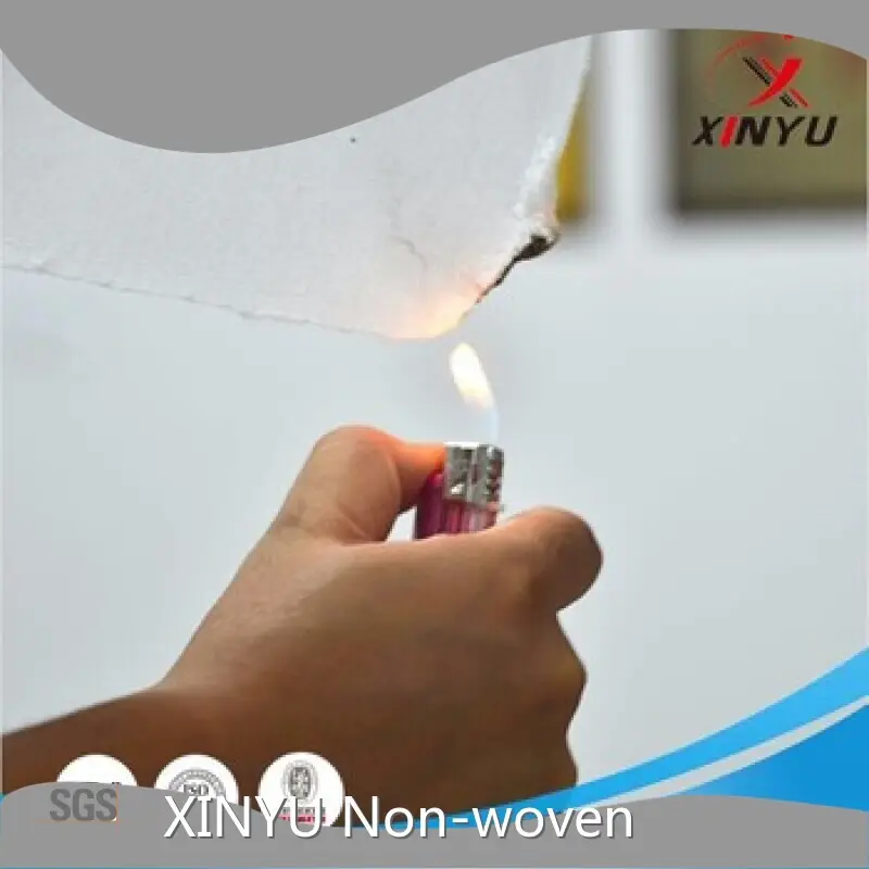 Spunlace Nonwoven Fabrics Flame Retardant Non Woven Fabric Wholesale - XINYU Non-woven 1