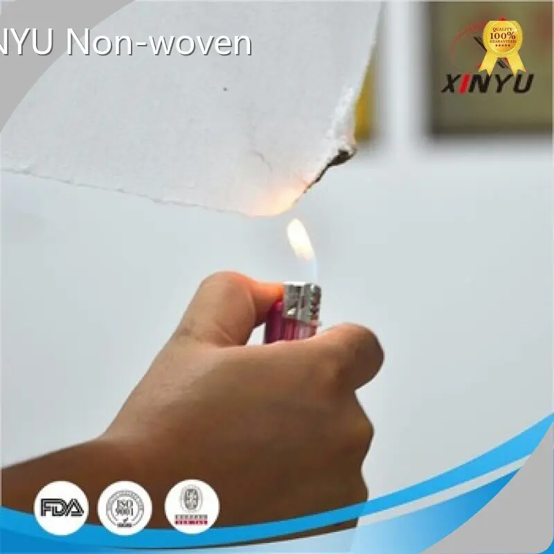 Black Non Woven Fabric Flame Retardant Non Woven Fabric Wholesale - XINYU Non-woven 1