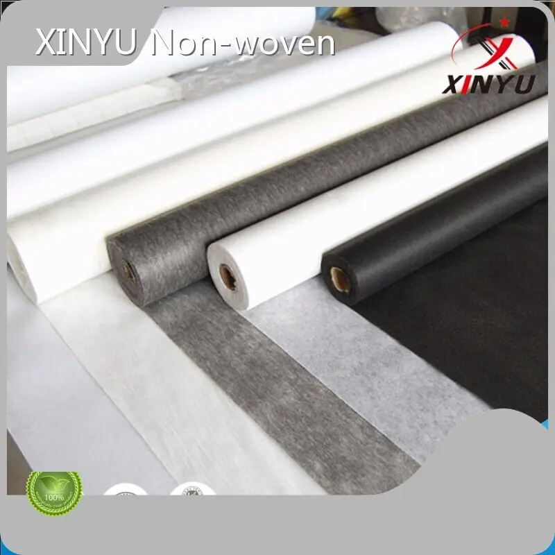 Black Non Woven Fabric Nonwoven Interlining Wholesale - XINYU Non-woven 1
