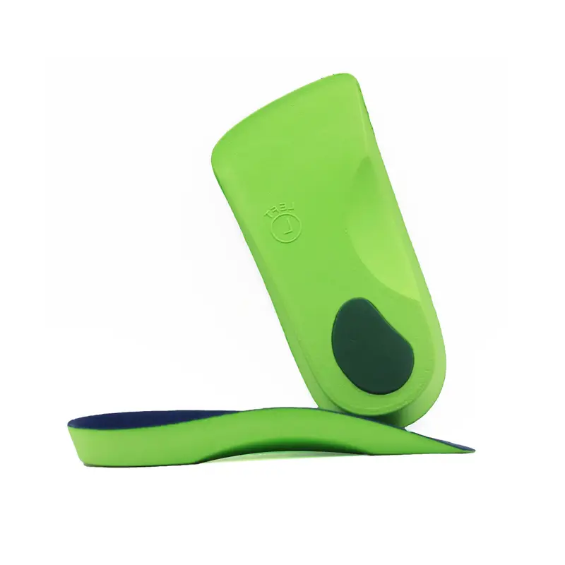 3/4 eva cushion insole, high arch support orthopedic insole for flat foot 1