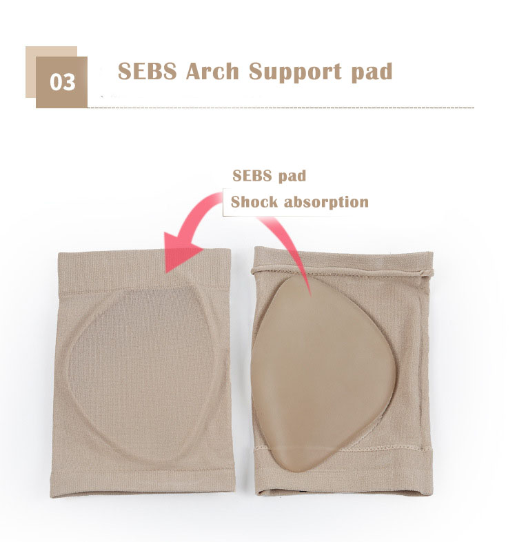 Wholesaler Foot care silicone Arch Support Sleeve Flat Feet Orthotics Plantar Fasciitis Socks 4