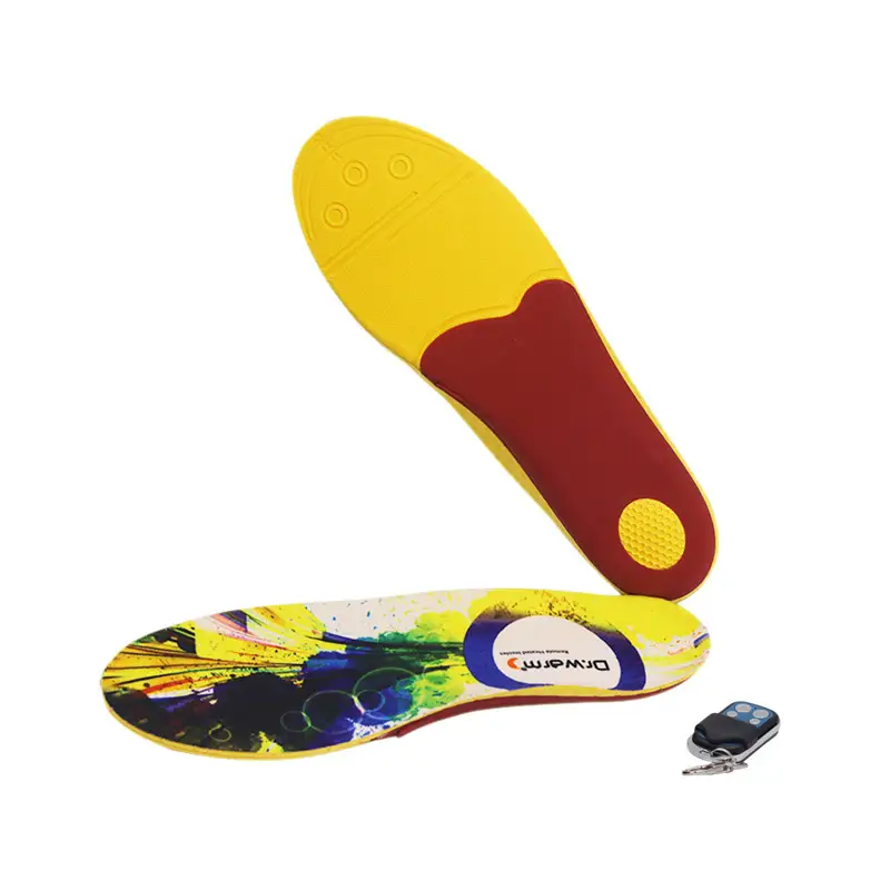 Remote Control Shoes Heated Insoles Rechargeable Usb Heated Warmer Insole with Electric Battery 1