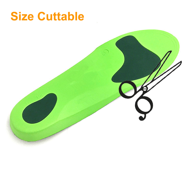 Orthopedic Shoe Insoles, Adjustable Full Lenghth Eva Orthotic Shoe Insole With Arch Support 2