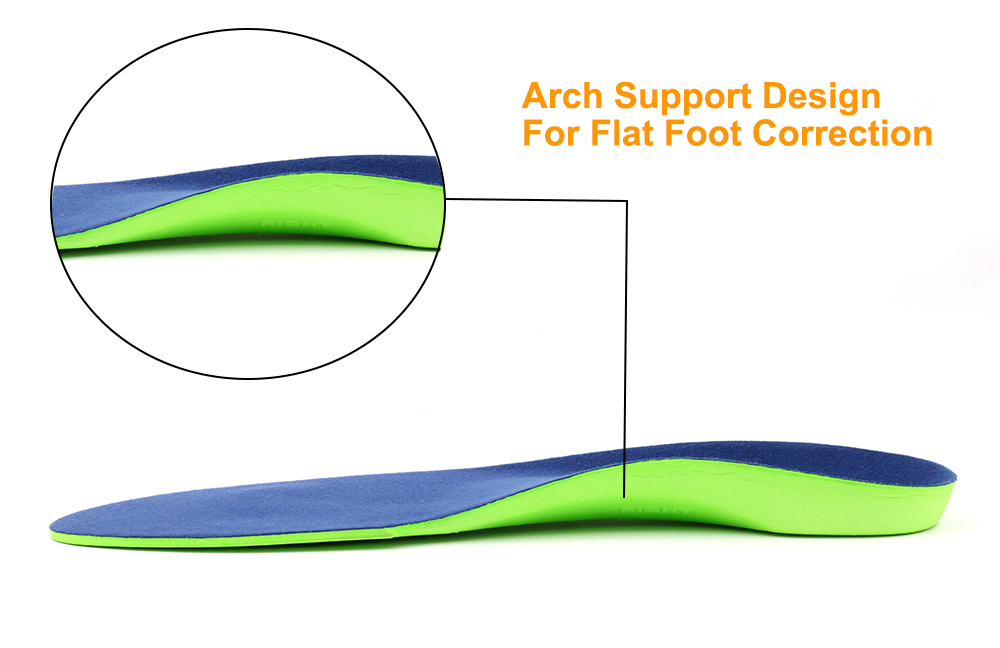 Orthopedic Shoe Insoles, Adjustable Full Lenghth Eva Orthotic Shoe Insole With Arch Support 3