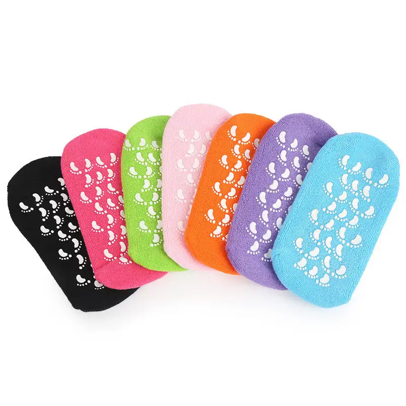 Wholesale moisturizing spa Gel Socks for foot with vitamin E 1