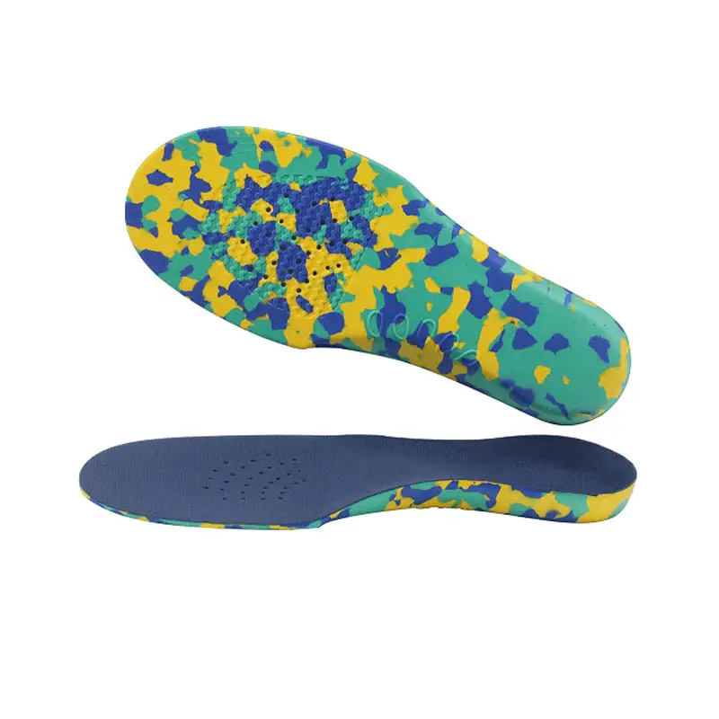 Kids Insoles Orthotic Inserts Comfort Arch Support, Shock Absorbing Active Children's Inner Soles Cushion Pads Orthopedic for Heel, Arch, Flat Feet, Under/Over Pronation 1