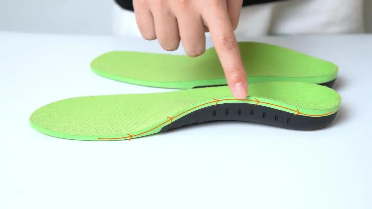 Shock absorptation Breathable Insole Orthotics Gel Sports Comfort Shoes Insole Neutral Arch Replacement Shoe Insole/Insert 1
