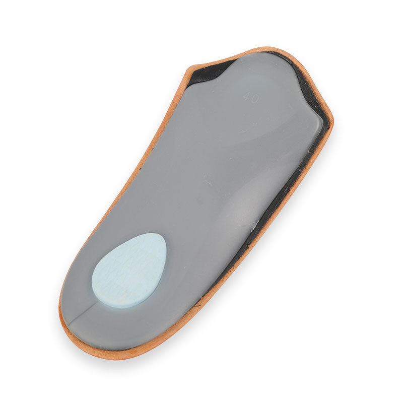 Orthotic Shoe Insoles 3/4 Microfiber leather anti slip high arch support Plantar fasciitis 3