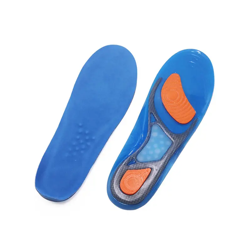 Gel Comfort Massaging Insoles For Working Boots HIKING RUNNING TRAINERS 1