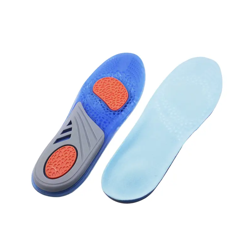 Comfort Gel Shoe Insoles,Full Length Plantar Fasciitis Inserts with Arch Support Relieve Flat 1