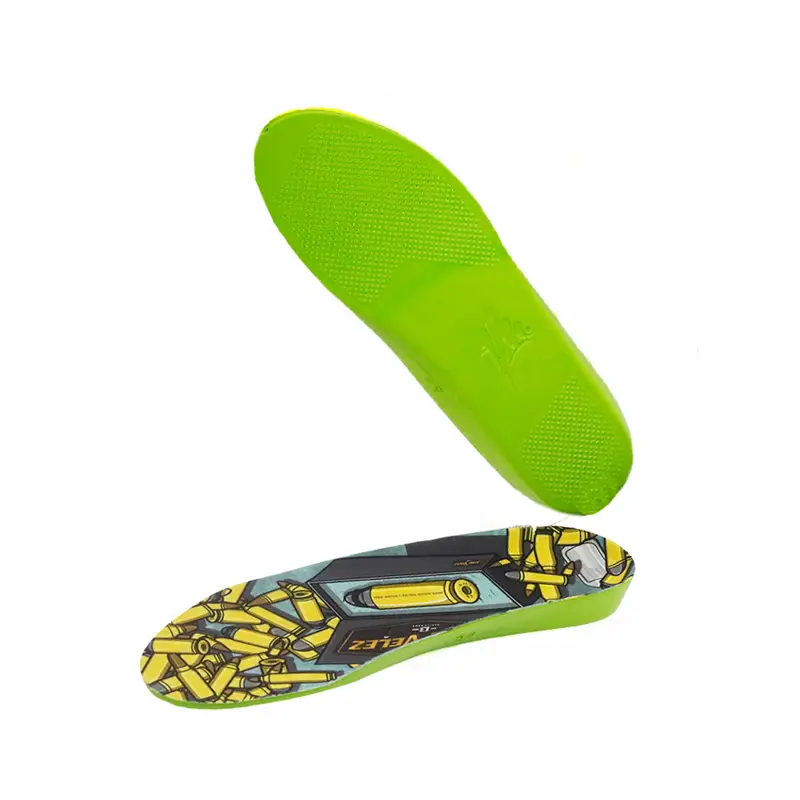 PU Memory polyurethane Foam Shock Absorption Insoles for Sport Pain Relief 1