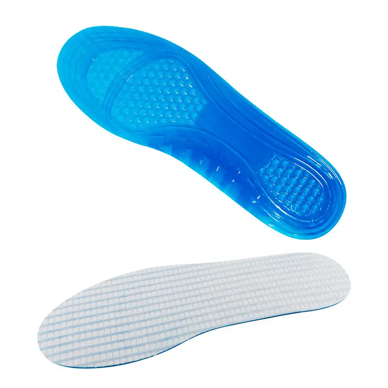 Full Length Gel ice pack insoles Soft Foot Health Care Sport Massaging for sneakers 1