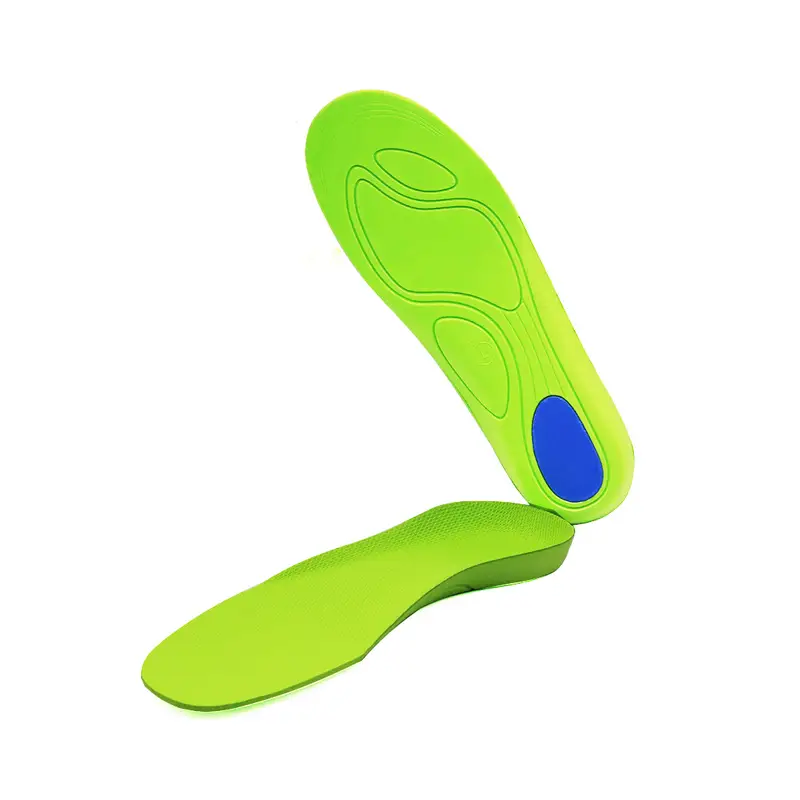 Unisex flat foot arch support full pad insoles shock absorption anti-slip sweat cuttable sports and leisure shoe 1