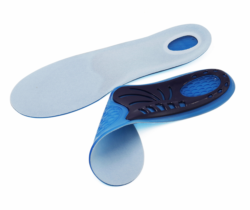 Walking comfort insole China factory price promotional gel sheet cushion best shock absorb 3