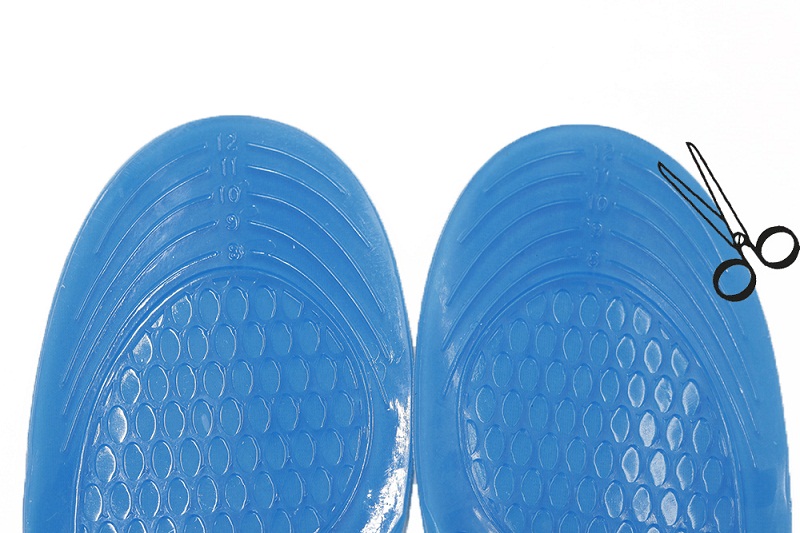 Walking comfort insole China factory price promotional gel sheet cushion best shock absorb 5