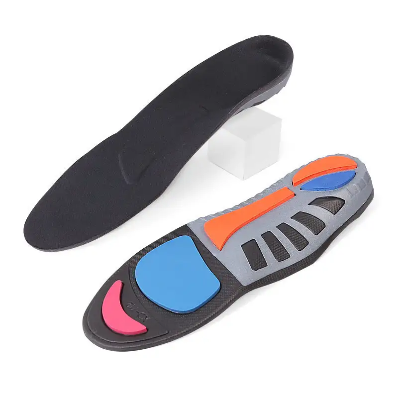 Ultra elasticity shock absorption sporting full length XO foot correction arch support orthotic Poron shoe insoles 1